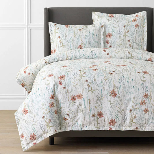 Forest Willow Premium Smooth Wrinkle-Free Sateen Duvet Cover - Multi, Twin/Twin XL