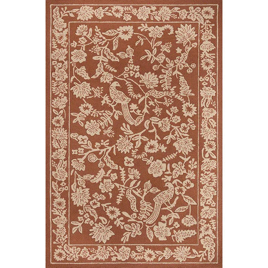 Arboretum Wool Rug - Aviary Amber, 2' 3" x 3' 9"
