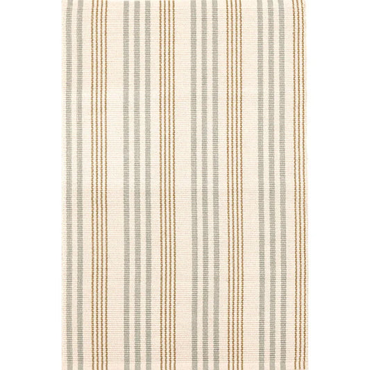 Olive Branch Handwoven Cotton Rug