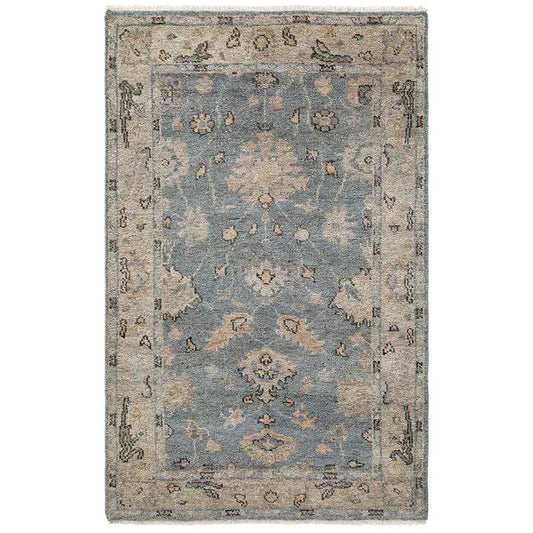 Hand Knotted Persian Wool Rug - Blue, 2' 6" x 8' Runner