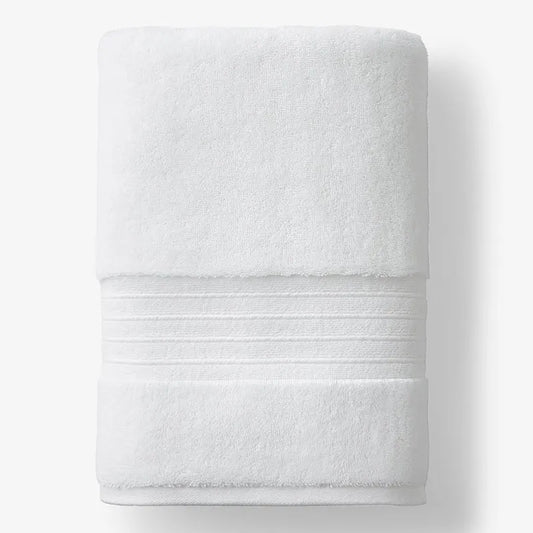 Mirage Aegean Cotton Bath Sheet - White