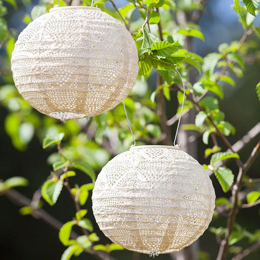 Soji™ Stella Globe Solar Outdoor Lantern, 8"