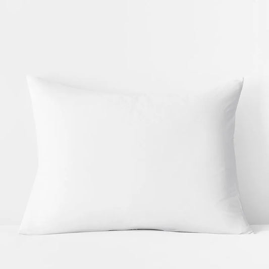 T-Shirt Soft Jersey Knit Sham - White, Standard