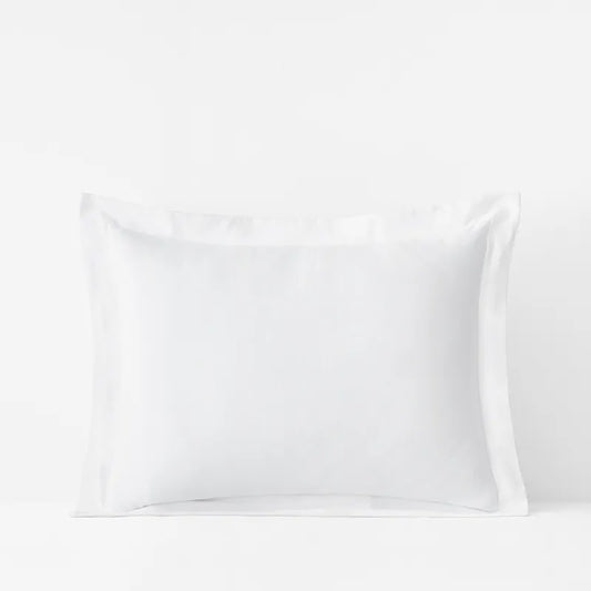 Premium Ultra-Cozy Cotton Velvet Flannel Sham - White, Standard