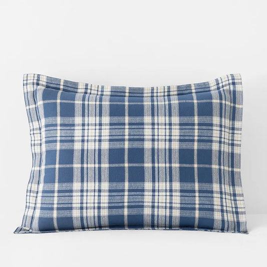 Classic Plaid Ultra-Cozy Cotton Flannel Sham - Scot, King