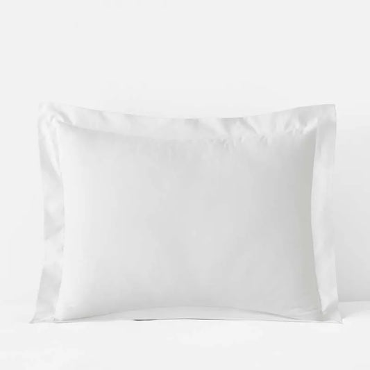 Luxe Smooth Egyptian Cotton Sateen Sham - White, Standard