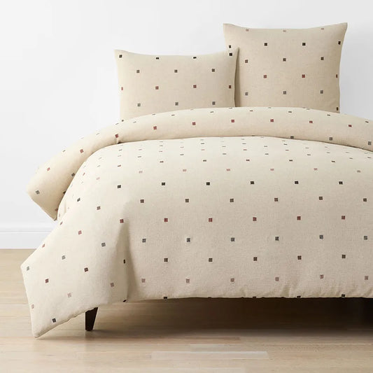 Hansika Duvet Cover - Beige, Twin/Twin XL
