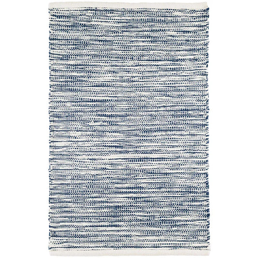 Tideline Handwoven Indoor/Outdoor Rug - Navy, 2' 6" x 8' Runner