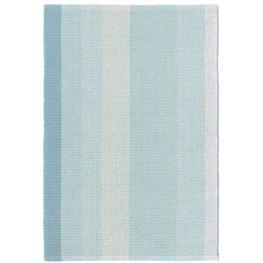 Shore Stripe Handwoven Reversible Cotton Rug - Multi, 2' 6" x 8' Runner