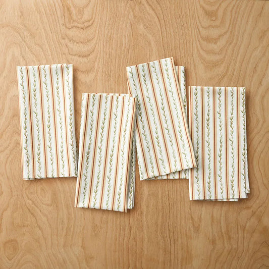 West Hill Napkins, Set of 4 - Natural Multi