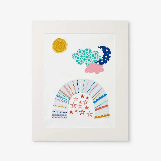 Magical Rainbows Wall Art - Gray