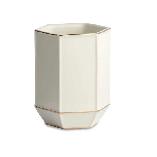 Luxe Tumbler - Cream and Gold